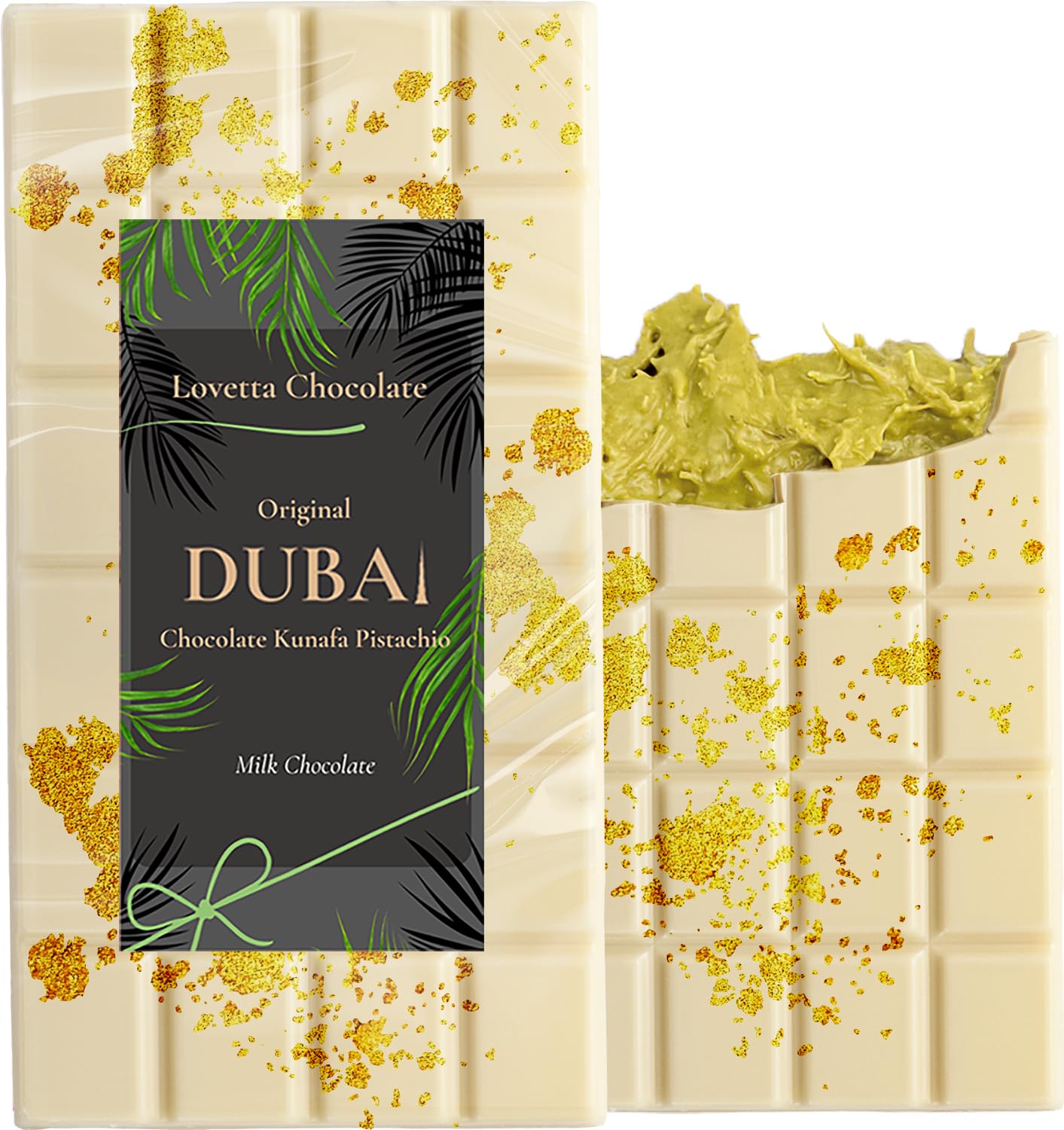 Dubai Chocolate Pistachio 8oz (White Chocolate)